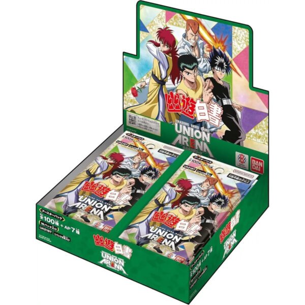 Caja sellada Union Arena - Yu Yu hakusho - Japonés - Cartas Originales Tcg Jcc